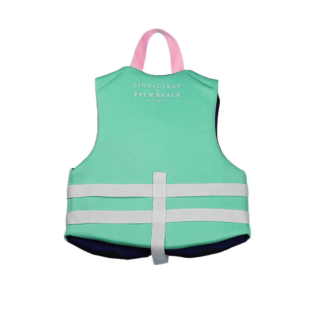 LC x PBL Green USCG Life Jacket (30-50lbs) - Henry Duvall