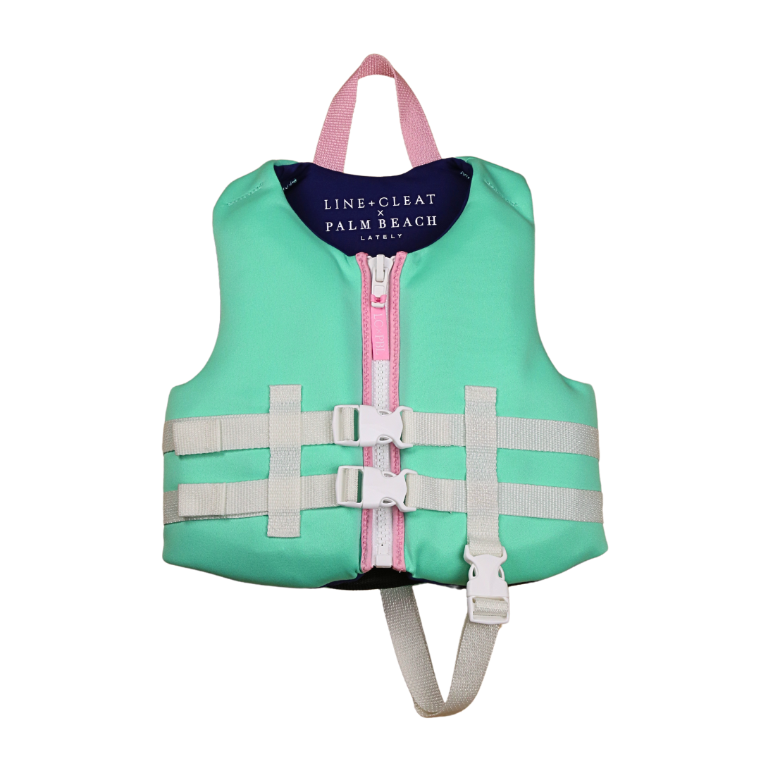 LC x PBL Green USCG Life Jacket (30-50lbs) - Henry Duvall