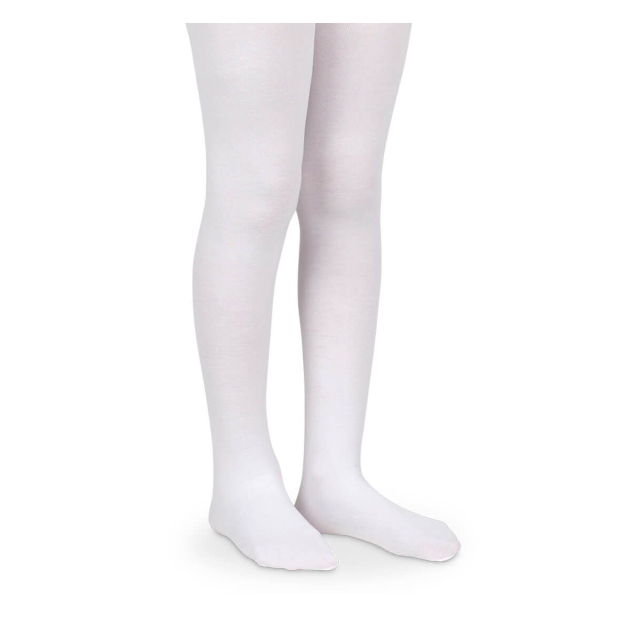 White Microfiber Tights for girls, toddlers, and babies, 2 pair pack of smooth, no-bunch tights designed to coordinate with Henry Duvall’s Fall Collection