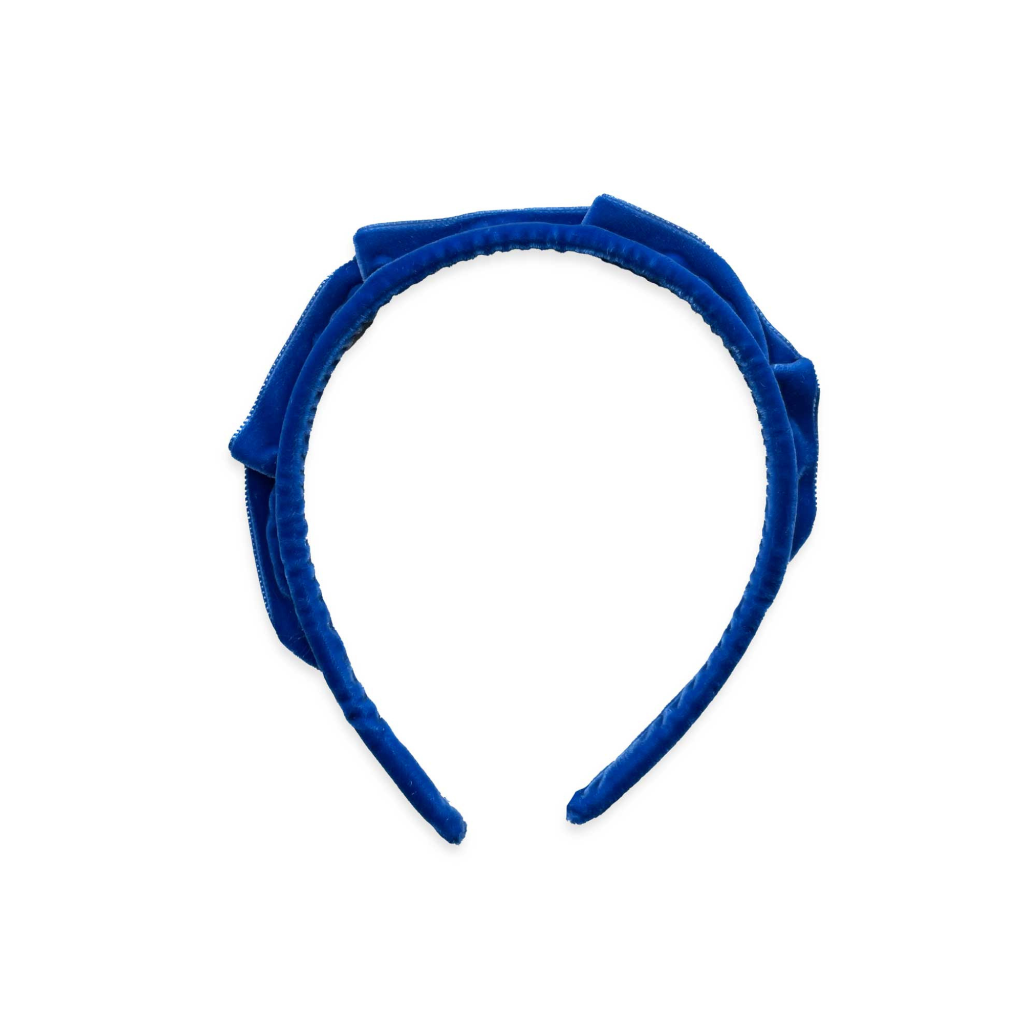 Velvet Crown Headband by Eva’s House, European-style girls crown headband made from soft velvet, perfect fall accessory for dressy or coordinated family looks