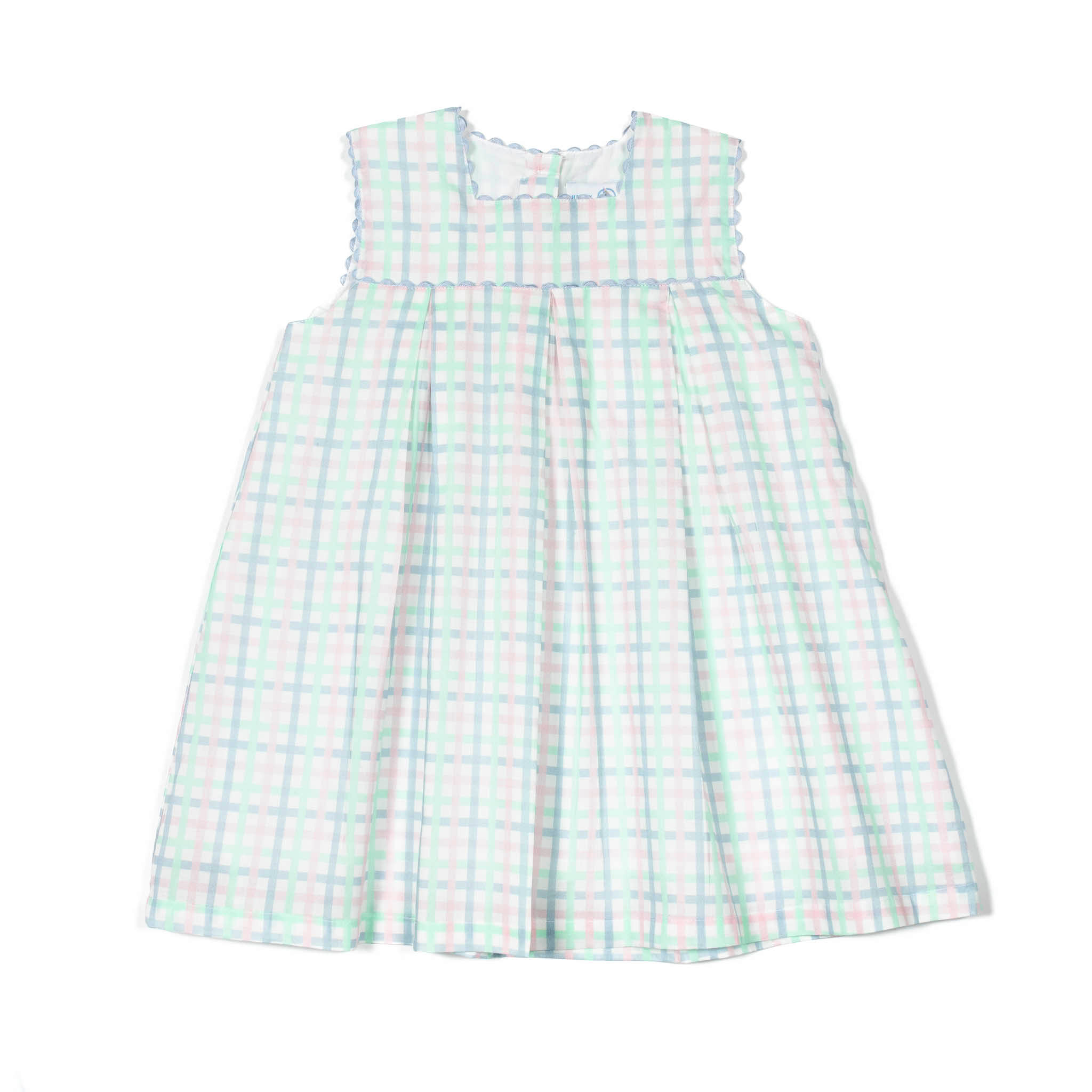 Palmer Dress in Pastel Plaid - Henry Duvall