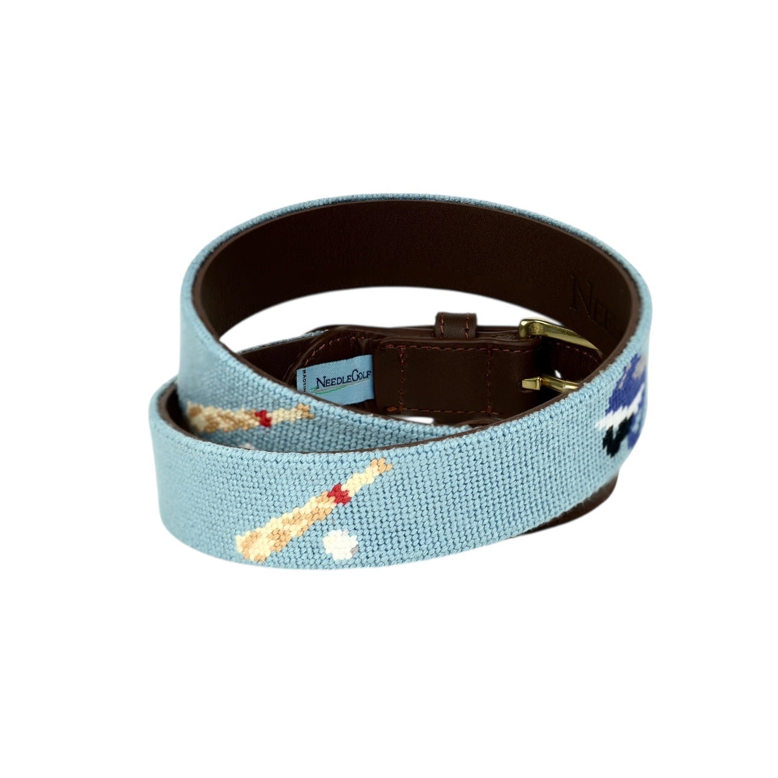  Baseball Children's Needlepoint Belt- Henry Duvall