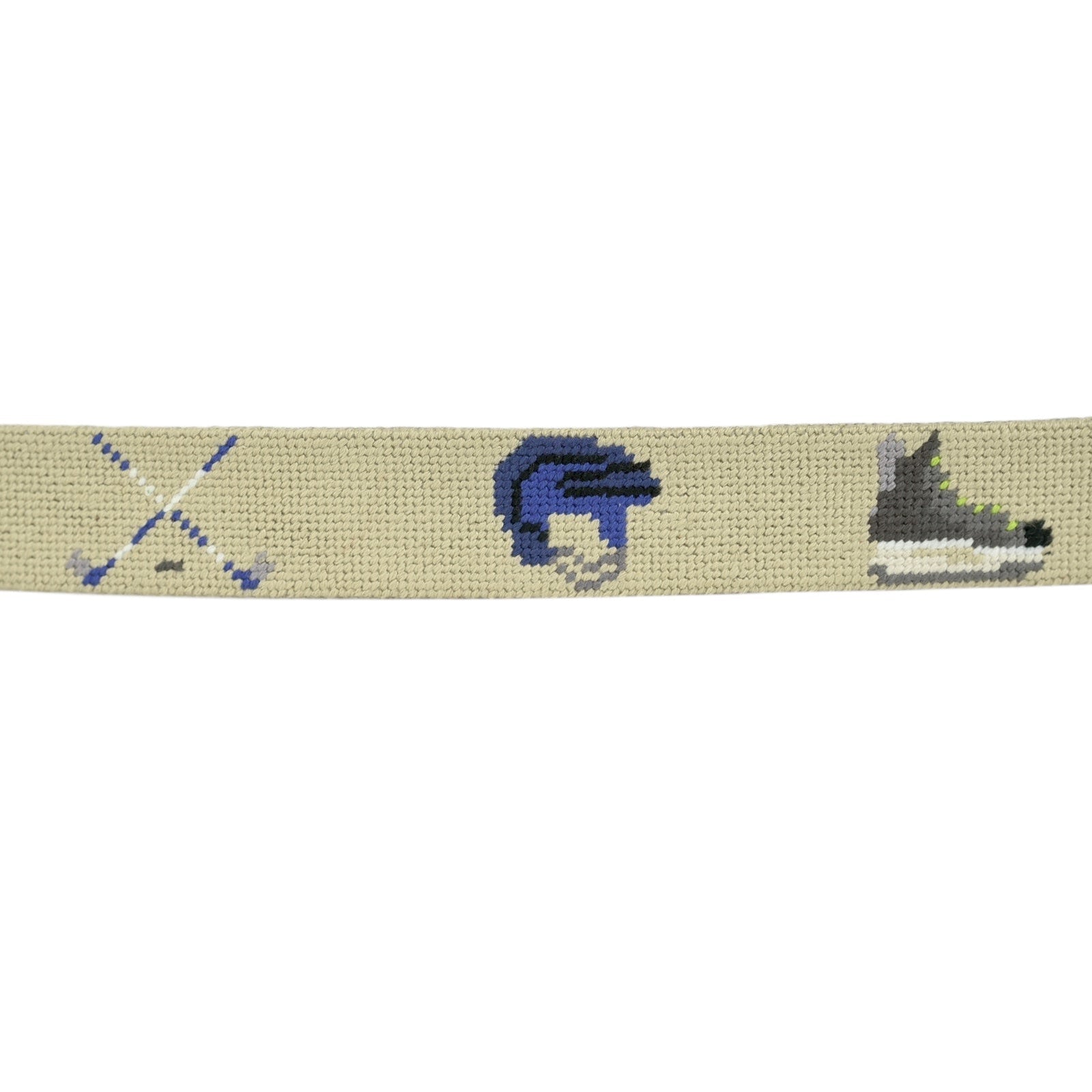 Hockey Children's Needlepoint Belt - Henry Duvall