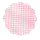 Bettina Placemat in Pink Gingham, Set of 4 - Henry Duvall