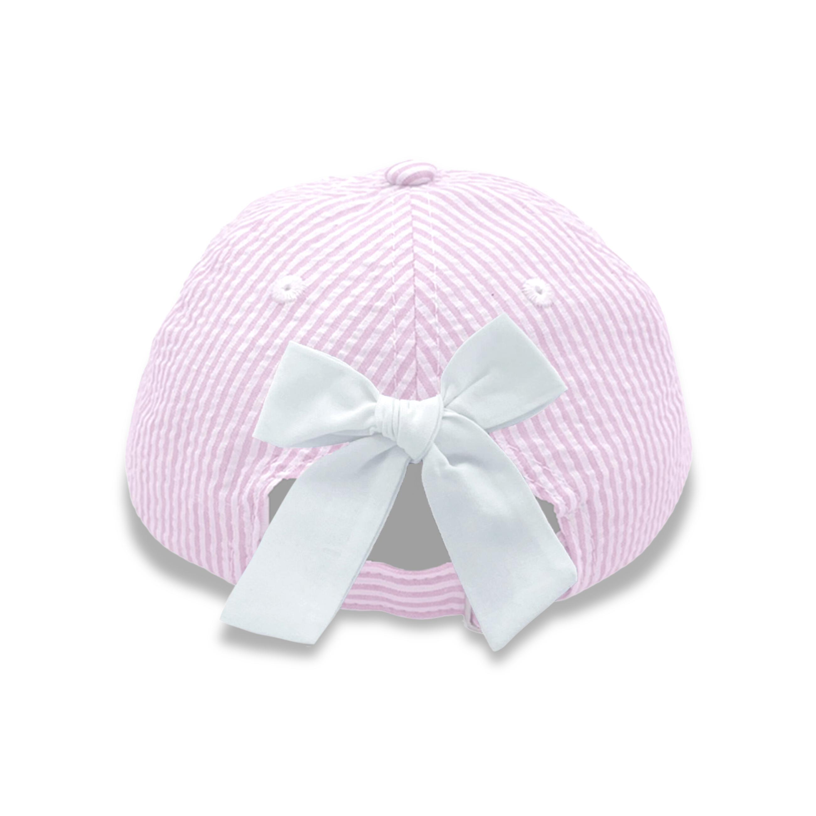 Bunny Bow Baseball Hat, Pink (Baby/Toddler, Youth) - Henry Duvall