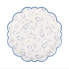 Bunny Toile Plates, Set of 8 - Henry Duvall