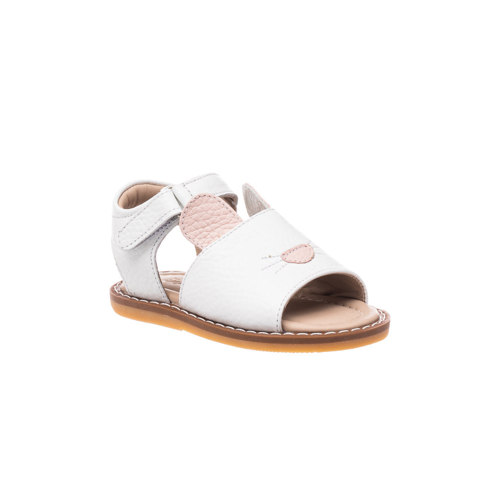 Bunny Sandal Toddler White - Henry Duvall