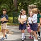 Elephantito navy patent leather Mary Jane with cut-out detail and adjustable strap, classic girls’ dress shoe for fall outfits, school events, and special occasions at Henry Duvall