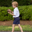 Boys Performance Uniform Shorts Navy - Henry Duvall