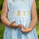 Girls Back to School Embroidered Dress - Henry Duvall