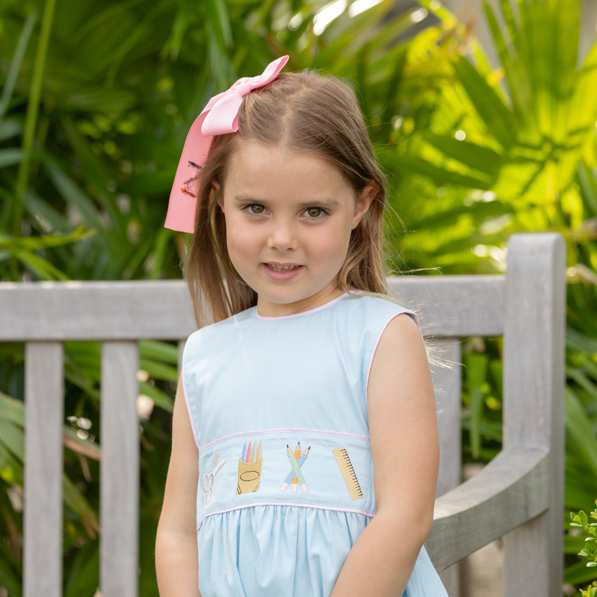 Back to School Pink Bow - Henry Duvall
