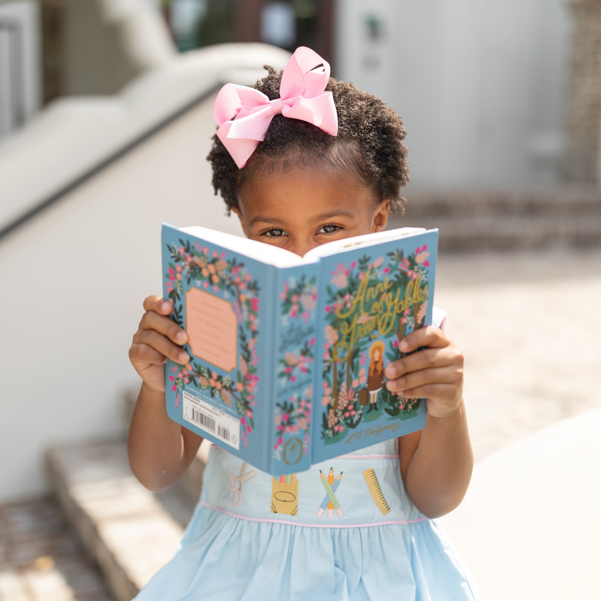 Girls Back to School Embroidered Dress - Henry Duvall