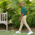 Boys Performance Uniform Pants Khaki - Henry Duvall