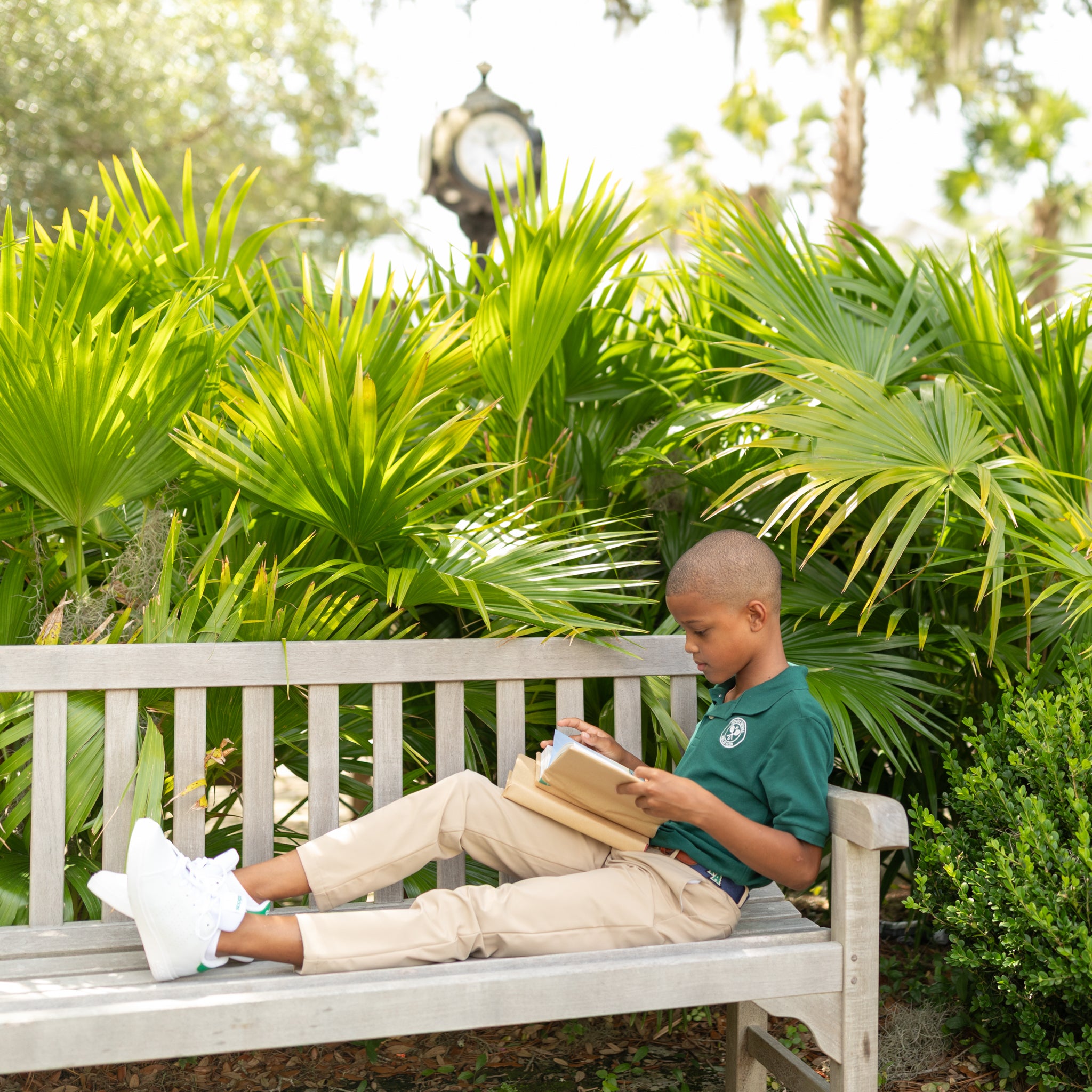 Boys Performance Uniform Pants Khaki - Henry Duvall