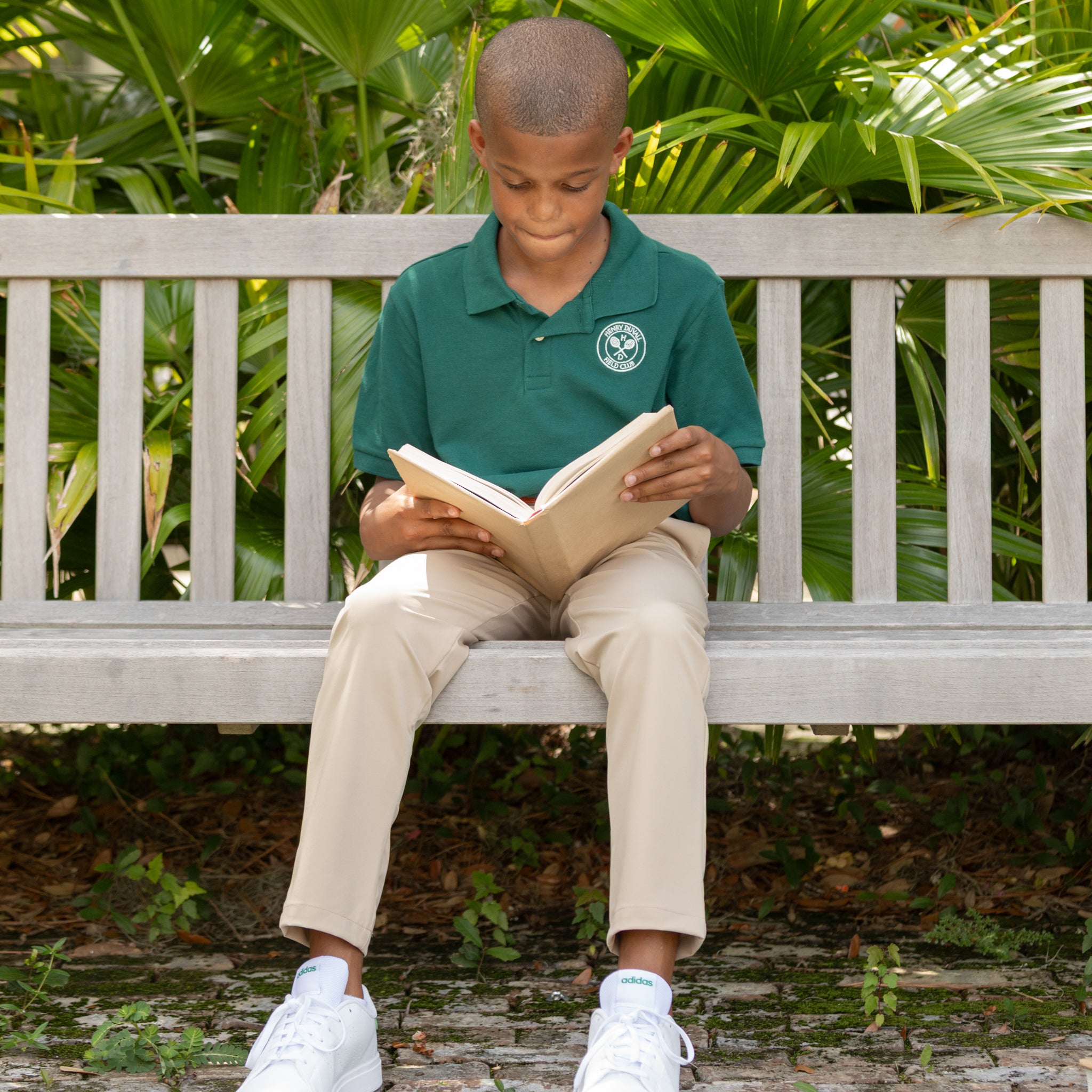 Boys Performance Uniform Pants Khaki - Henry Duvall