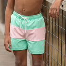 Tatum Trunks in Palm Beach Color Block - Henry Duvall