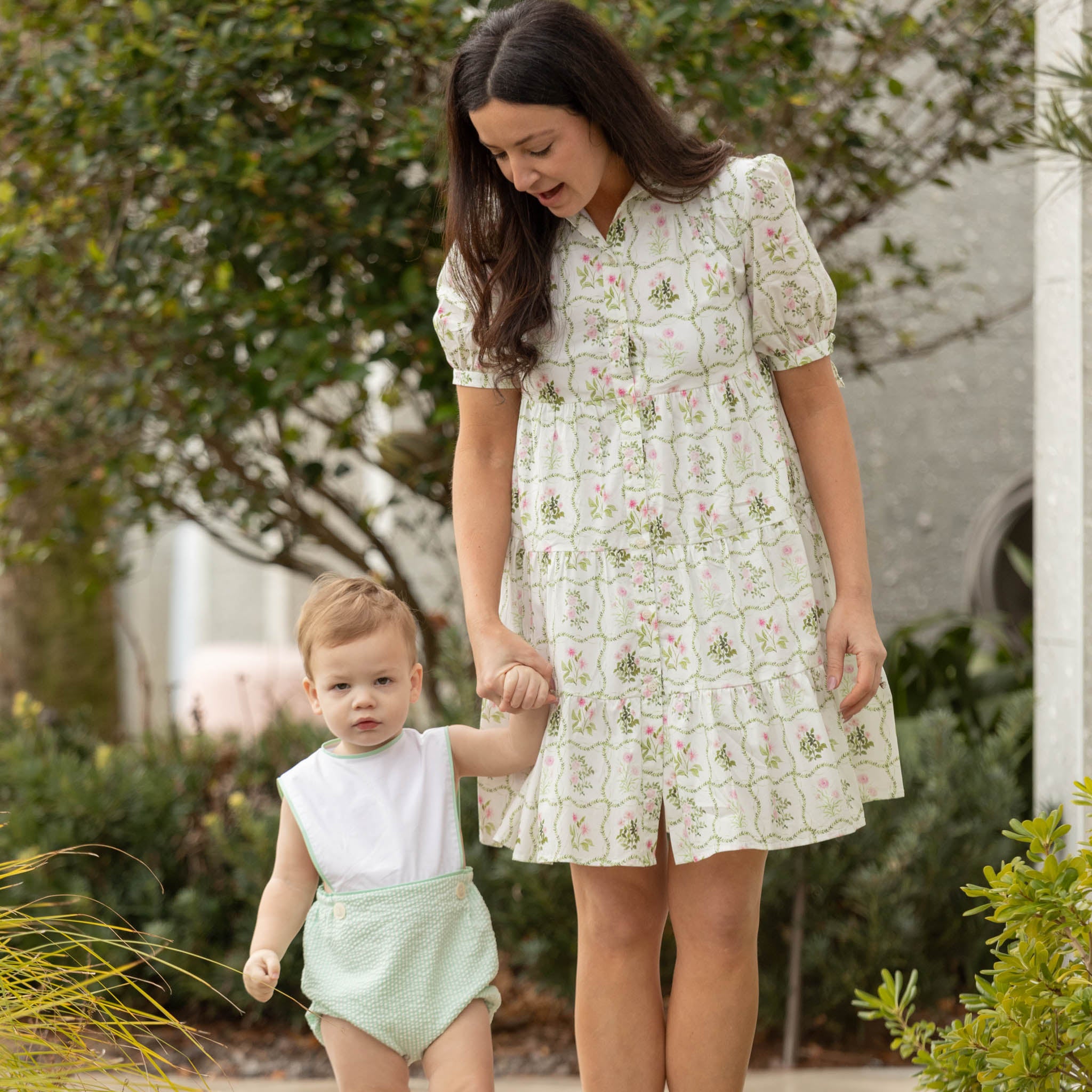 Julia Dress in Botanical Garden - Henry Duvall