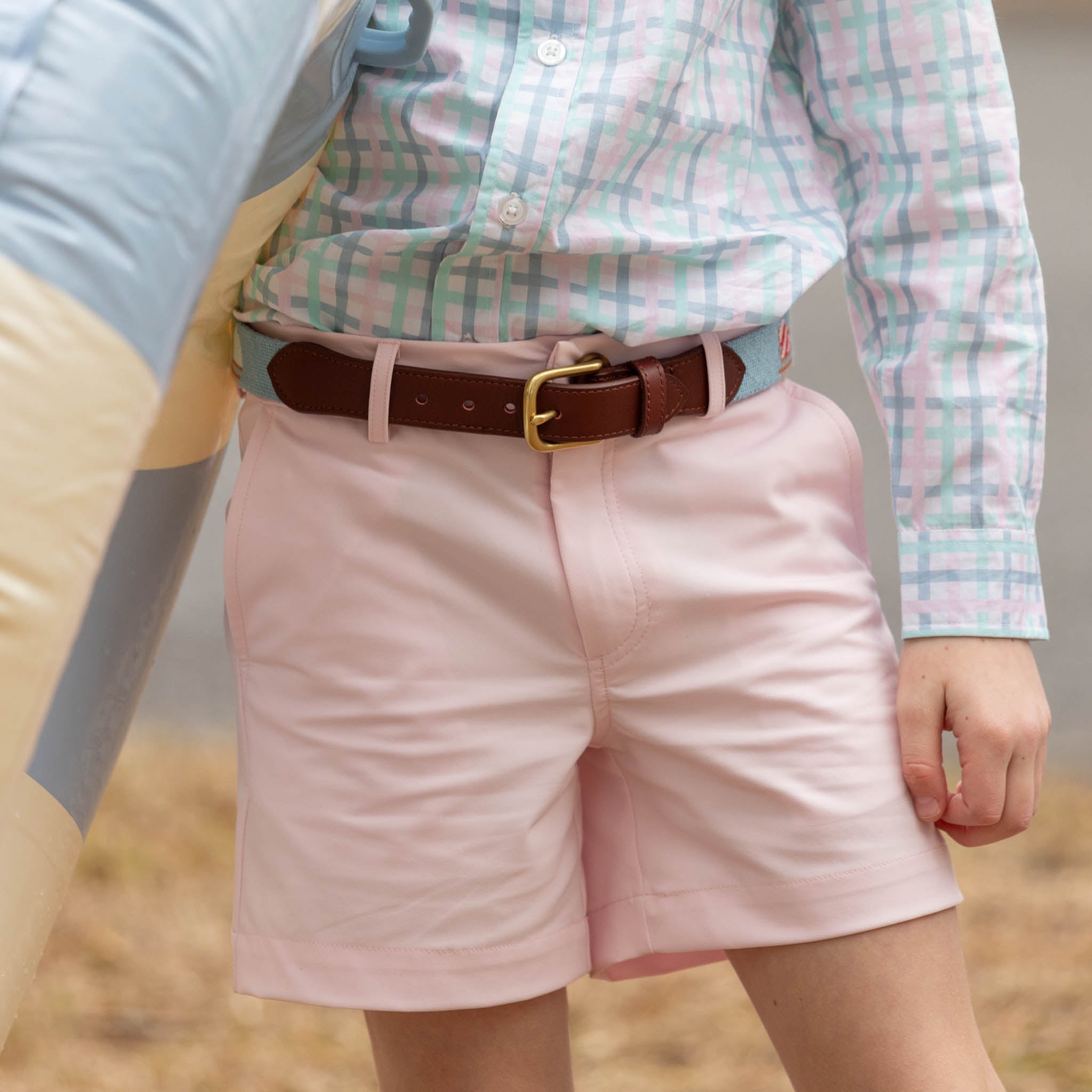 Performance Hart Shorts in Pink Sand - Henry Duvall