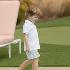 Liam Shorts in Pastel Plaid - Henry Duvall