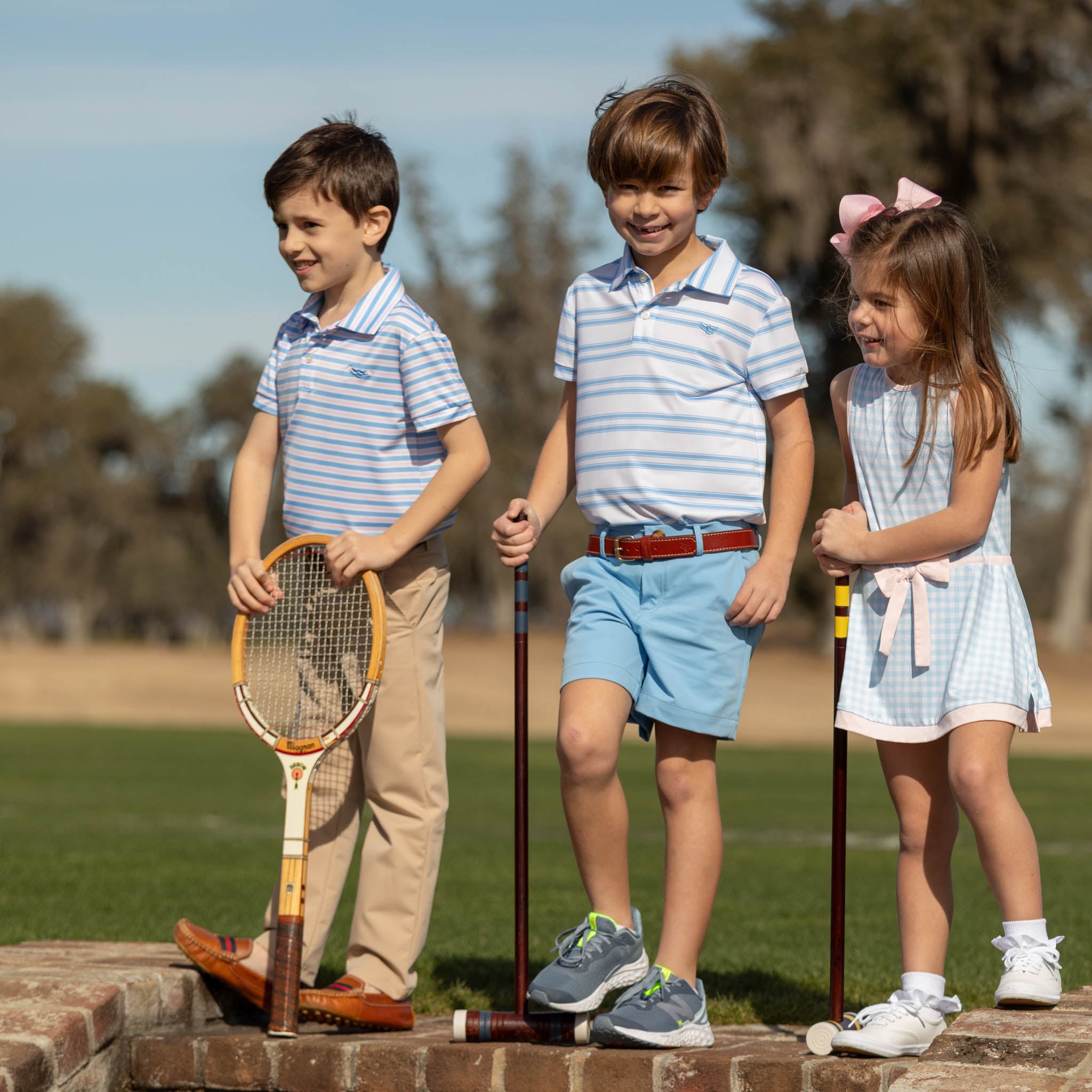 Performance Hart Shorts in Periwinkle Blue- Henry Duvall