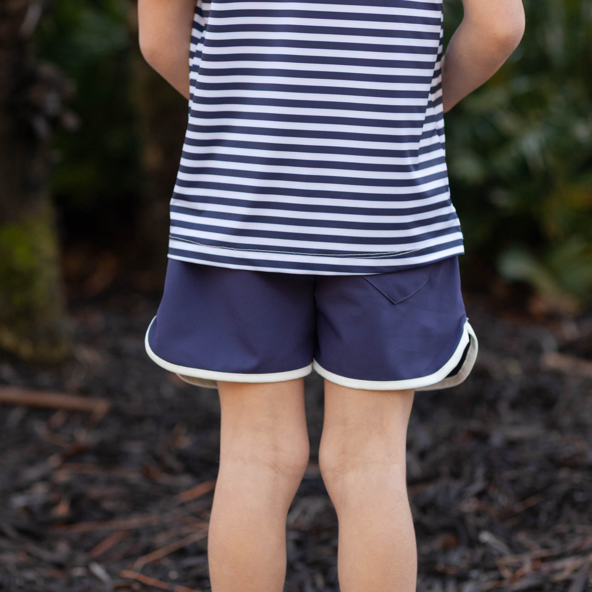 Set Point Shorts in Narragansett Navy - Henry Duvall