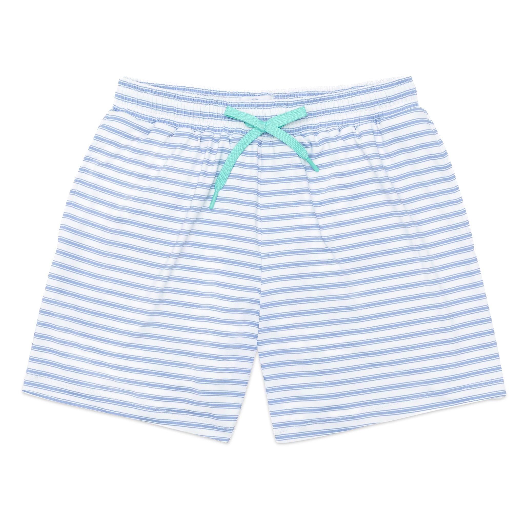 Men’s classic swim trunks by Henry Duvall in matching family prints, featuring UPF 50+ sun protection and an above-the-knee fit.