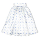 Audrey Skirt in Floral Delft- Henry Duvall