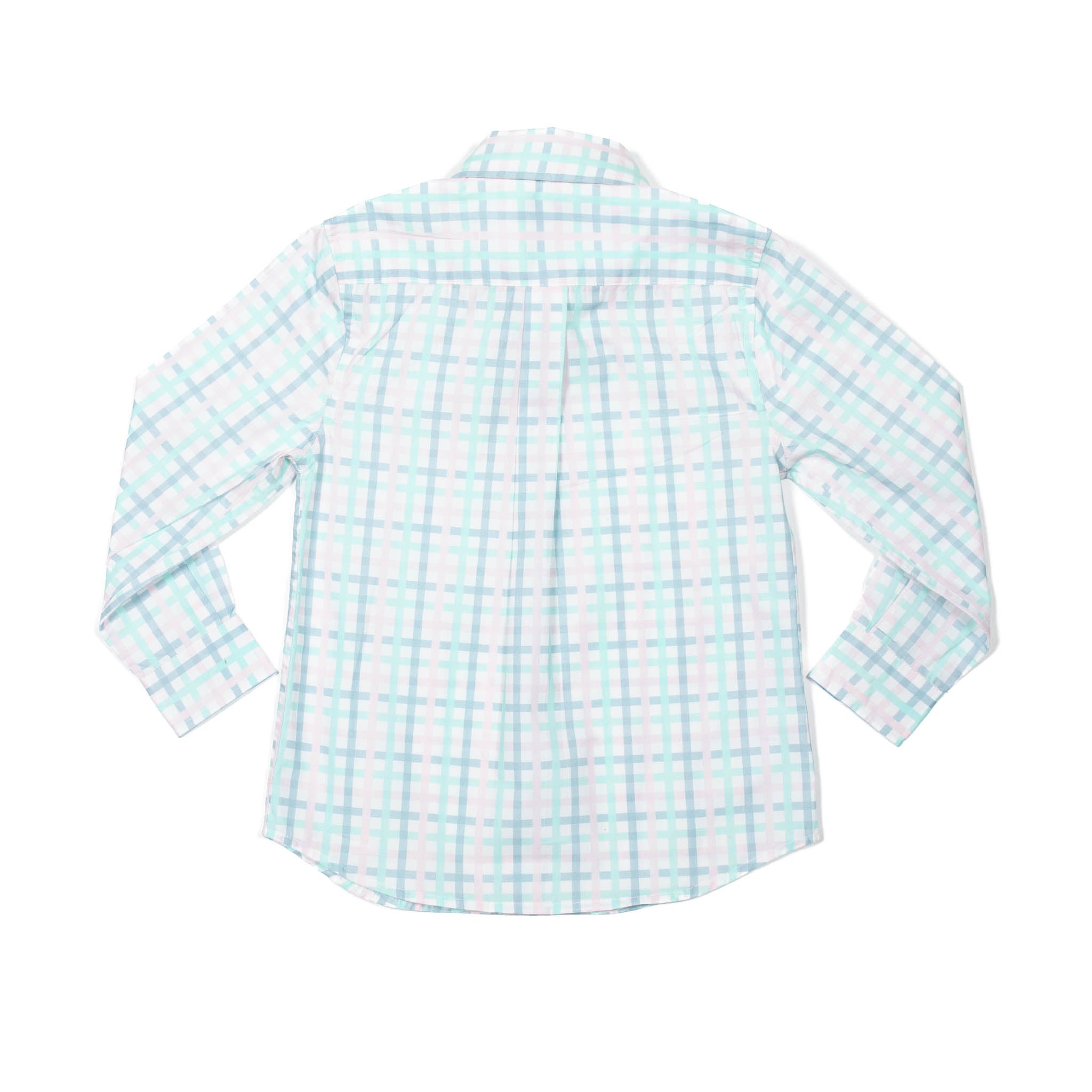 Bennett Button Down in Pastel Plaid - Henry Duvall