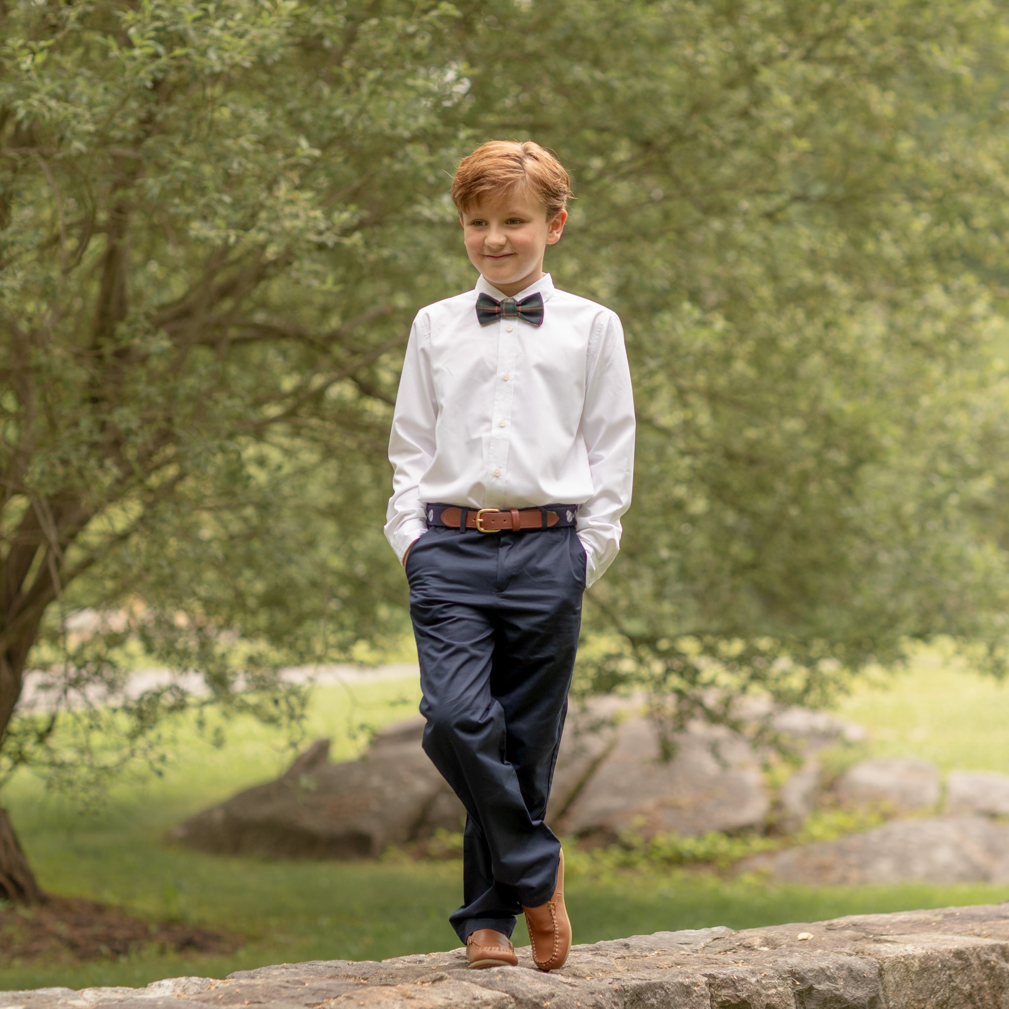 Bradford Trousers in Narragansett Navy Chino – Henry Duvall