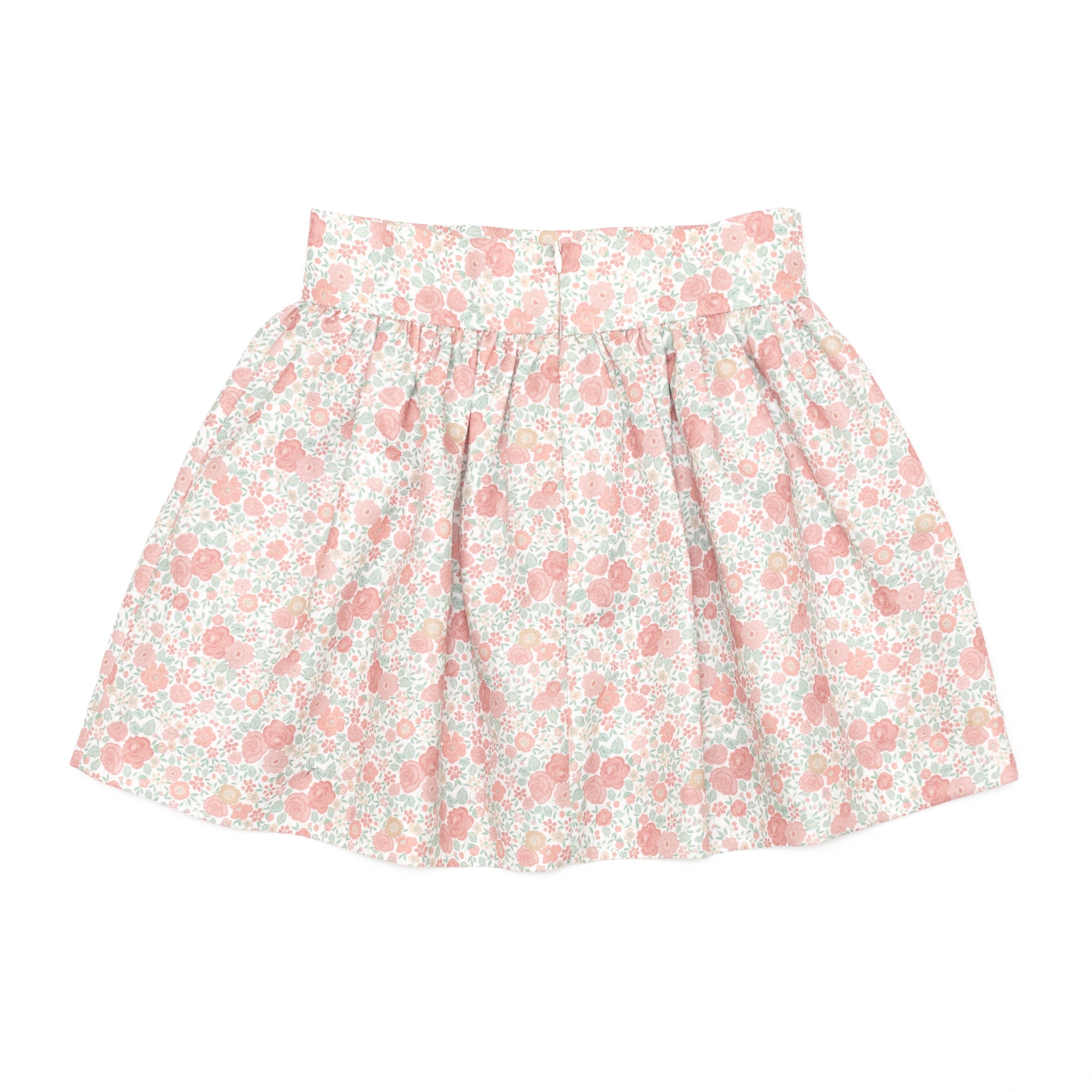 Henry Duvall Sutton Skirt in Beacon Hill Blooms floral print, classic fall skirt for older girls, perfect for coordinating sibling outfits and age-appropriate seasonal dressing