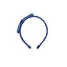 Velvet Lottie Headband by Winn & William, classic girls bow headband hand-wrapped in velvet, perfect accessory for fall outfits and family portraits
