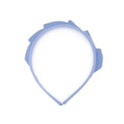 Solid Crown Headband by Eva’s House, cotton blend European-style crown headband from Switzerland, classic girls accessory for everyday or dressy fall outfits