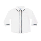 Boys holiday short set in Newbury Tartan with white poplin top and tartan trim, festive Christmas outfit for boys with coordinating sibling options