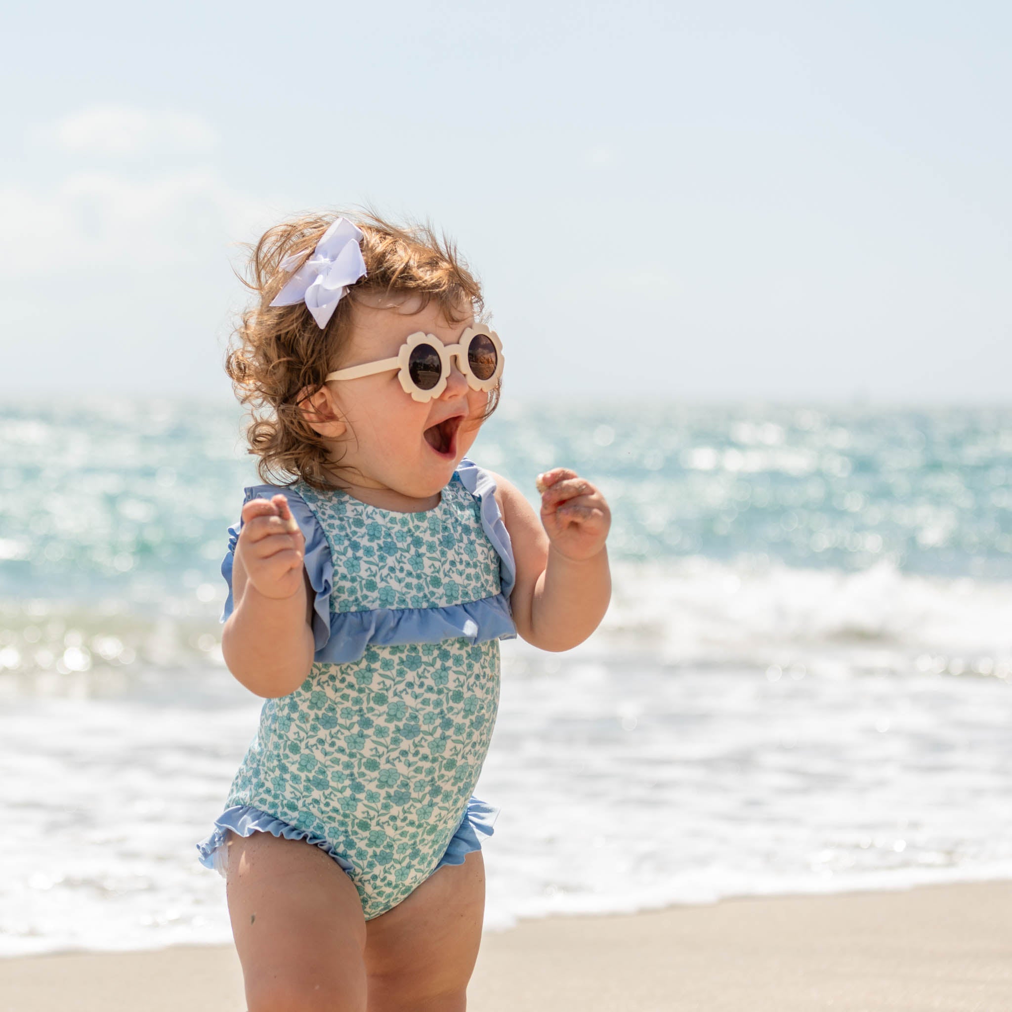Henry Duvall Scarlett Swimsuit in Bermuda Floral 4T