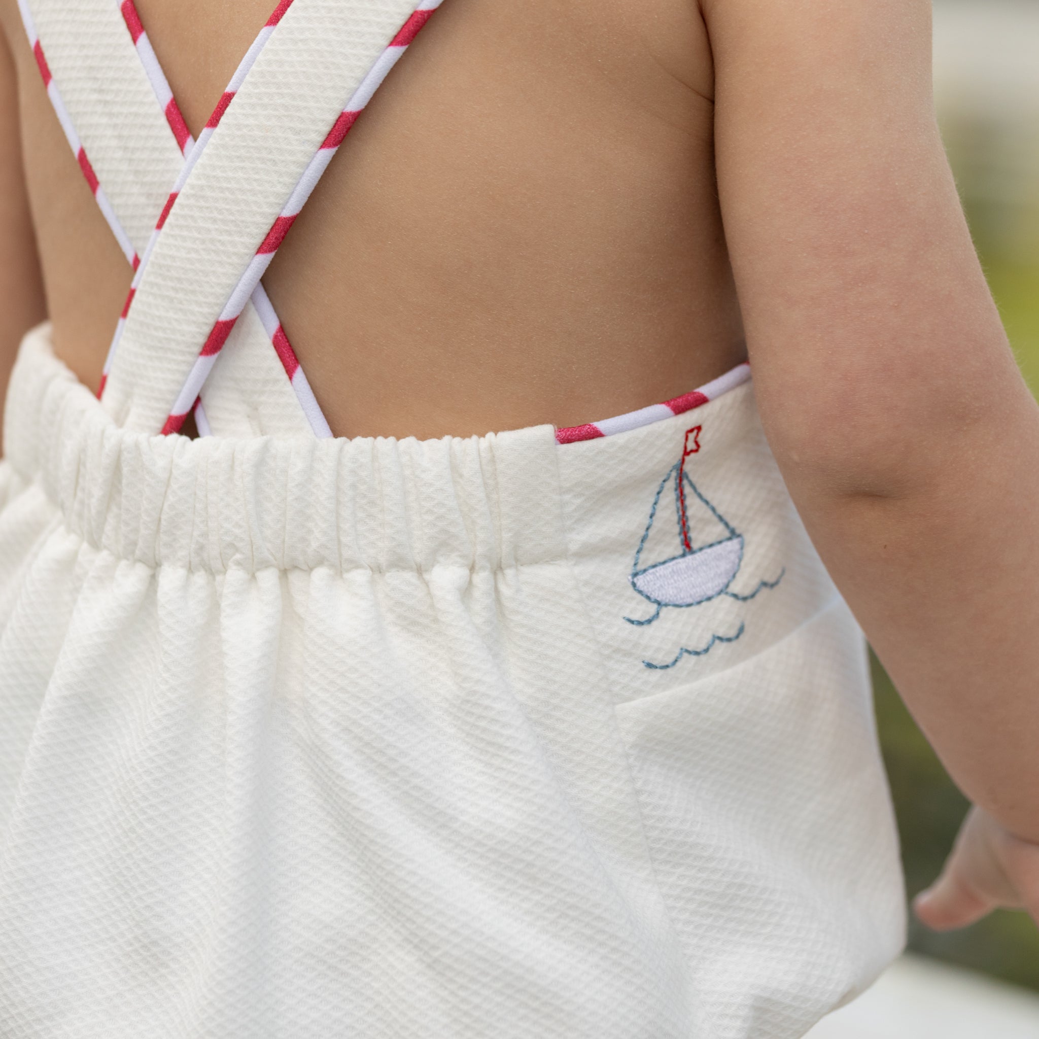 Henry Sunsuit in Southampton Sailboats (Unisex) - Henry Duvall
