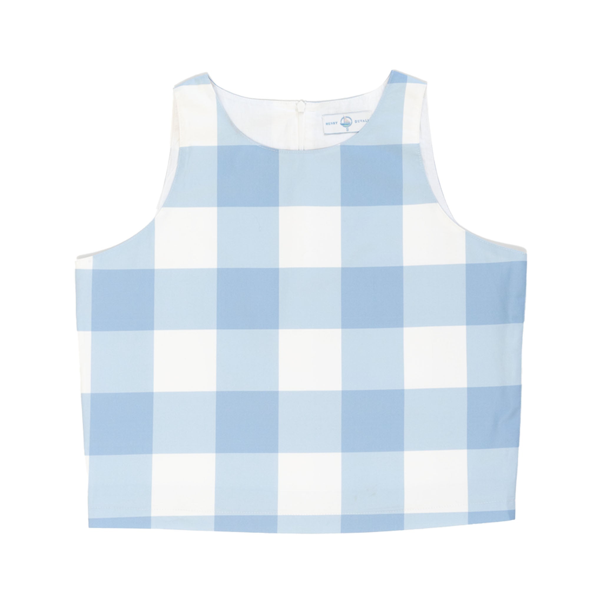 The Jackie Set in Breezy Blue Gingham - Henry Duvall