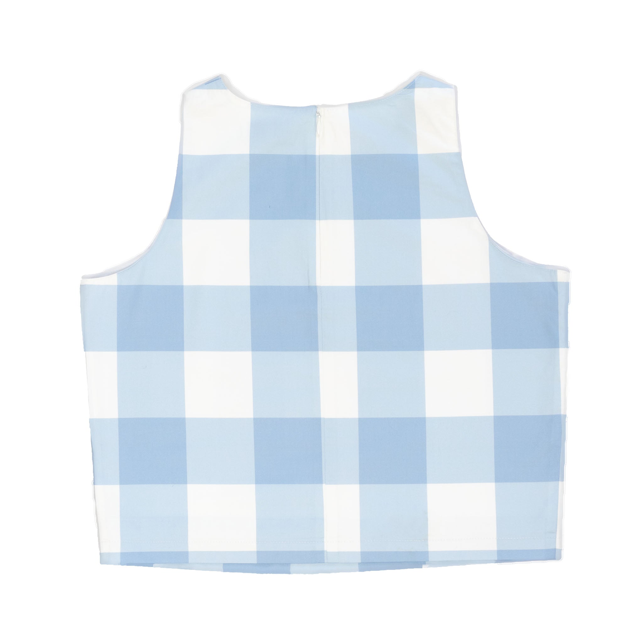 The Jackie Set in Breezy Blue Gingham - Henry Duvall