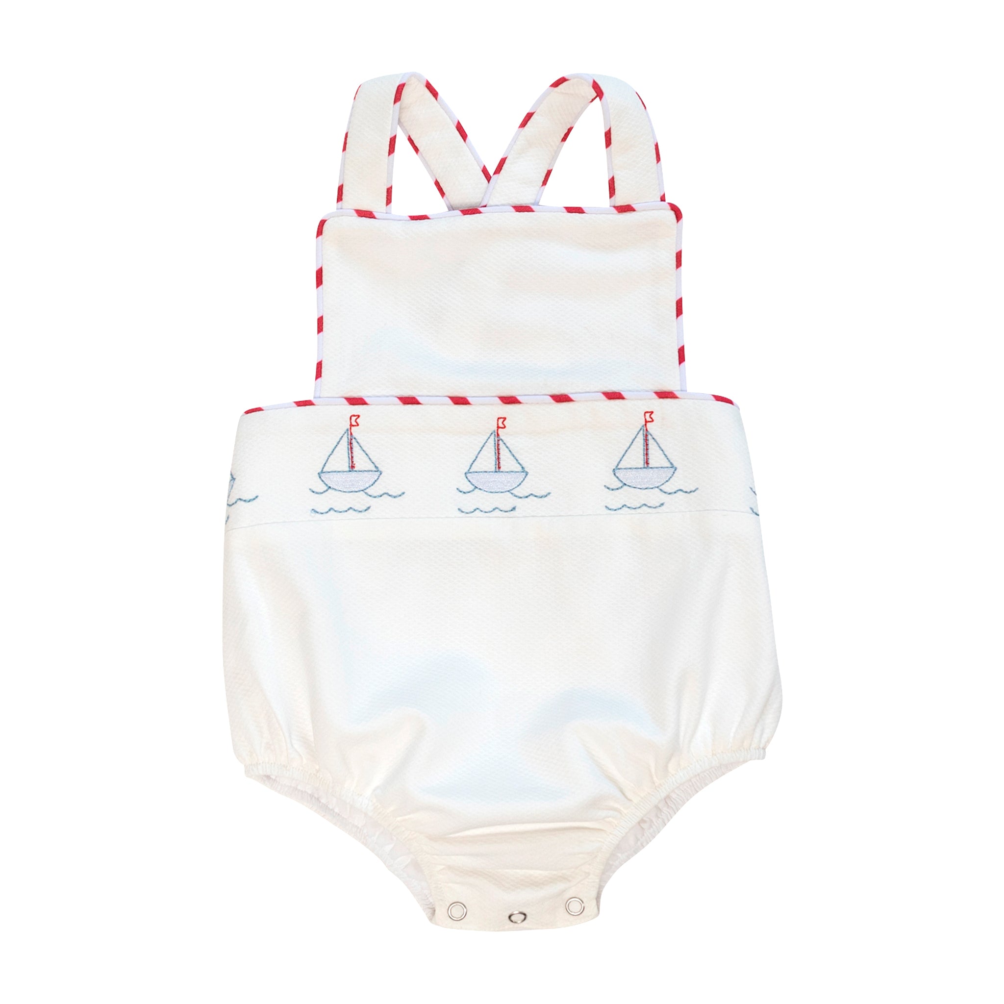 Henry Sunsuit in Southampton Sailboats (Unisex) - Henry Duvall