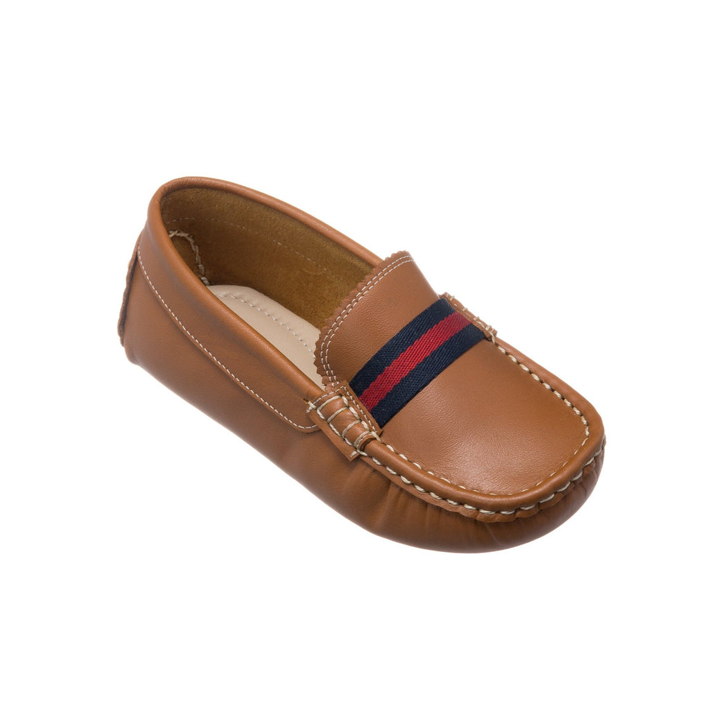 Club Loafer Toddler Natural Brown - HENRY DUVALL