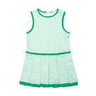 Taft Tennis Dress in Green Gingham - Henry Duvall