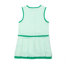 Taft Tennis Dress in Green Gingham - Henry Duvall
