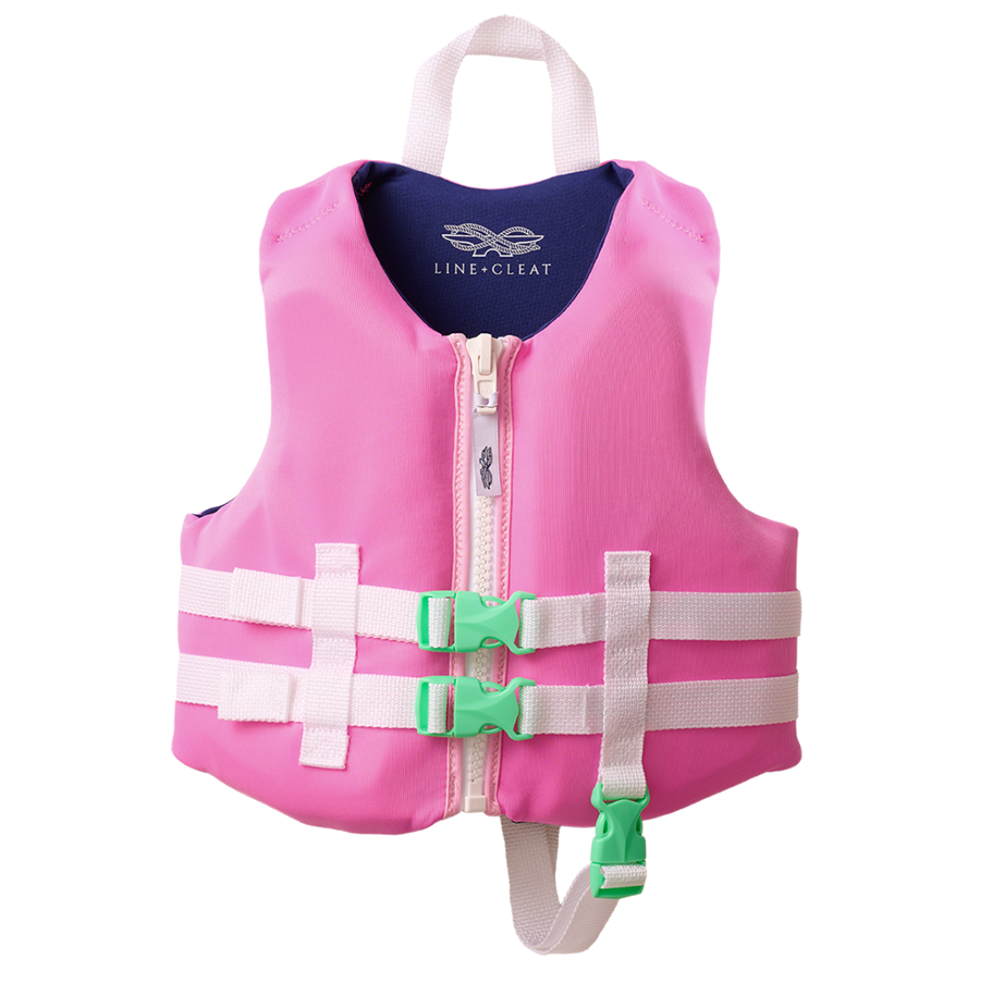 Pink USCG Life Jacket (30-50 lbs) - Henry Duvall