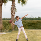 Performance Bradford Trousers in Pink Sand - Henry Duvall