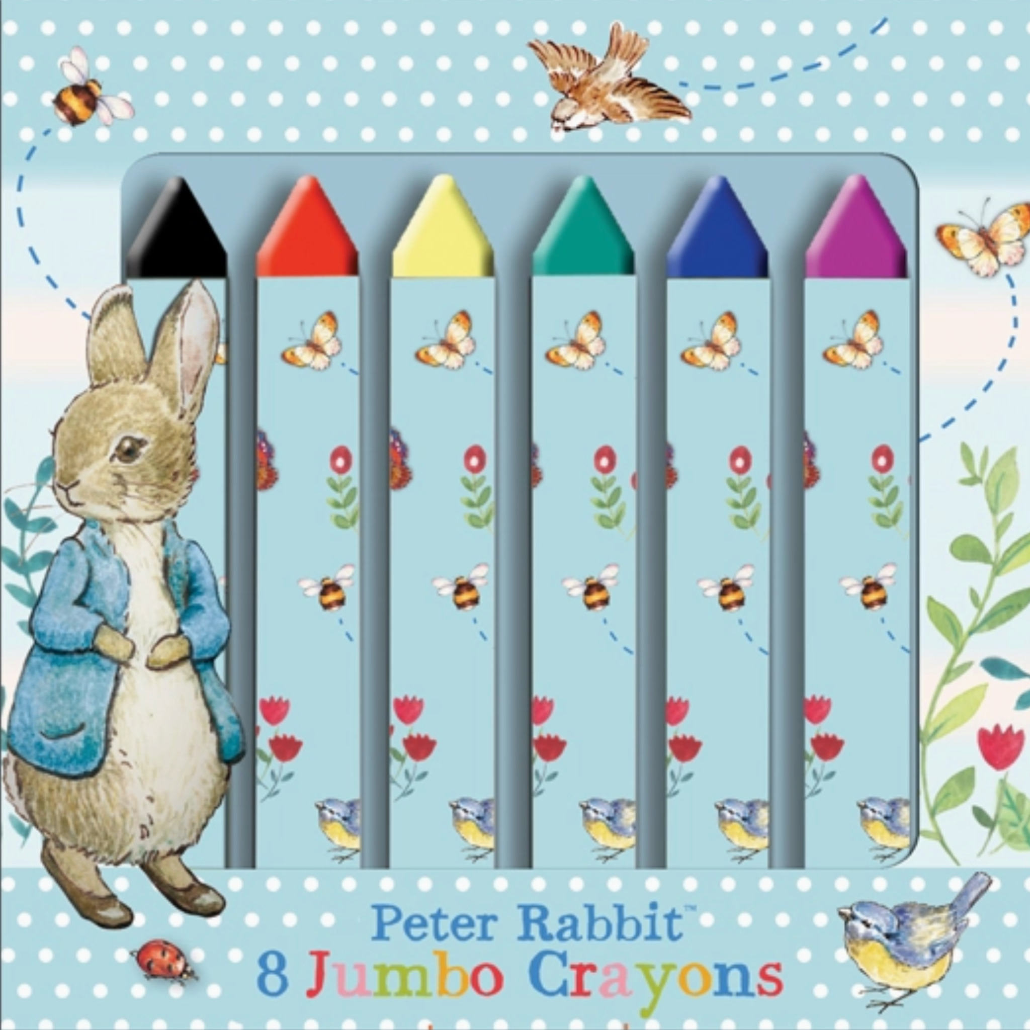 Peter Rabbit Jumbo Crayons - Henry Duvall