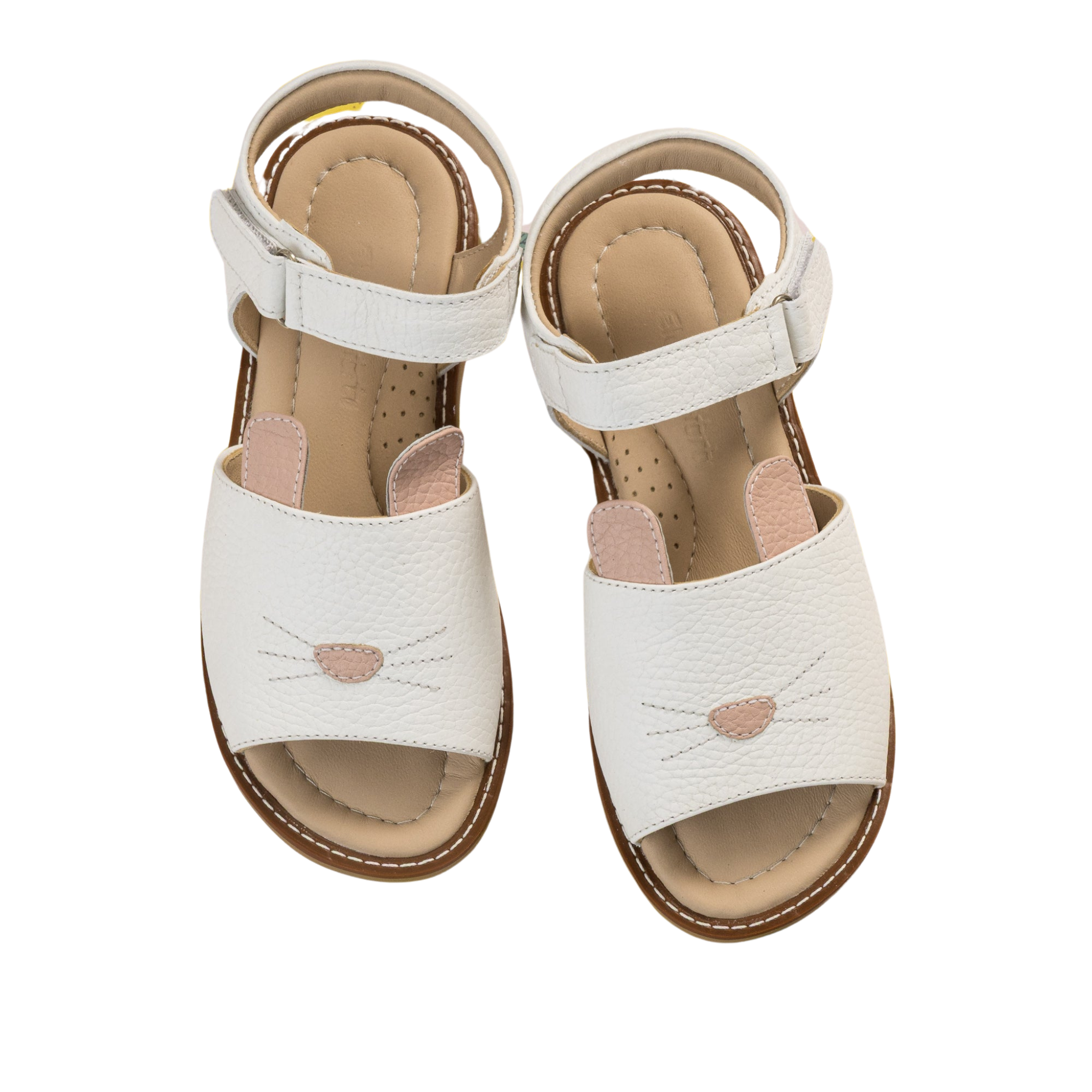 Bunny Sandal Toddler White - Henry Duvall