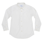 Henry Duvall classic white boys button down shirt, a timeless boys shirt designed for polished, preppy dressing.