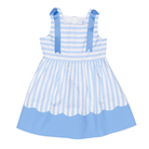 Adeline Dress in Seabreeze Stripe - Henry Duvall