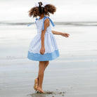 Adeline Dress in Seabreeze Stripe - Henry Duvall