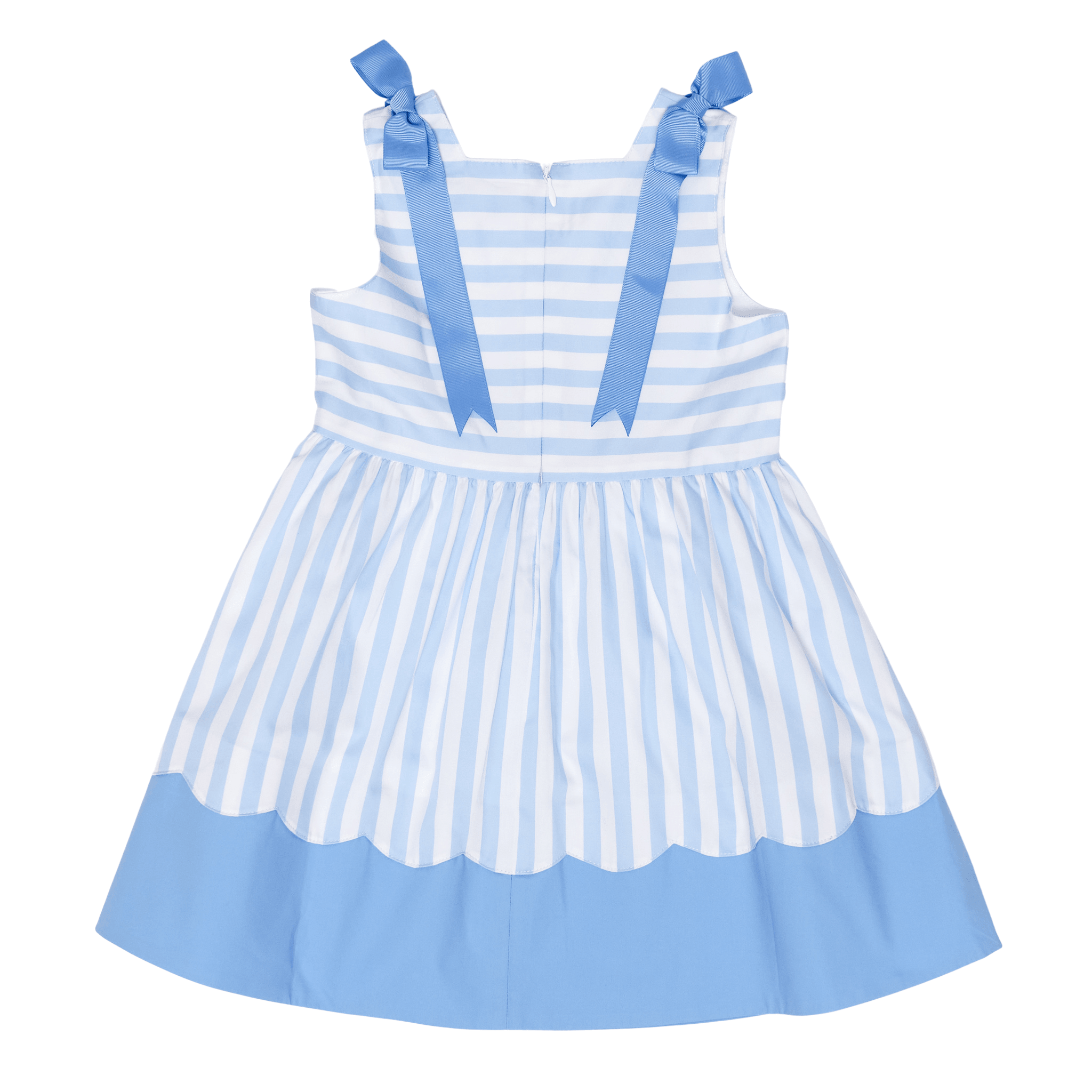 Adeline Dress in Seabreeze Stripe - Henry Duvall