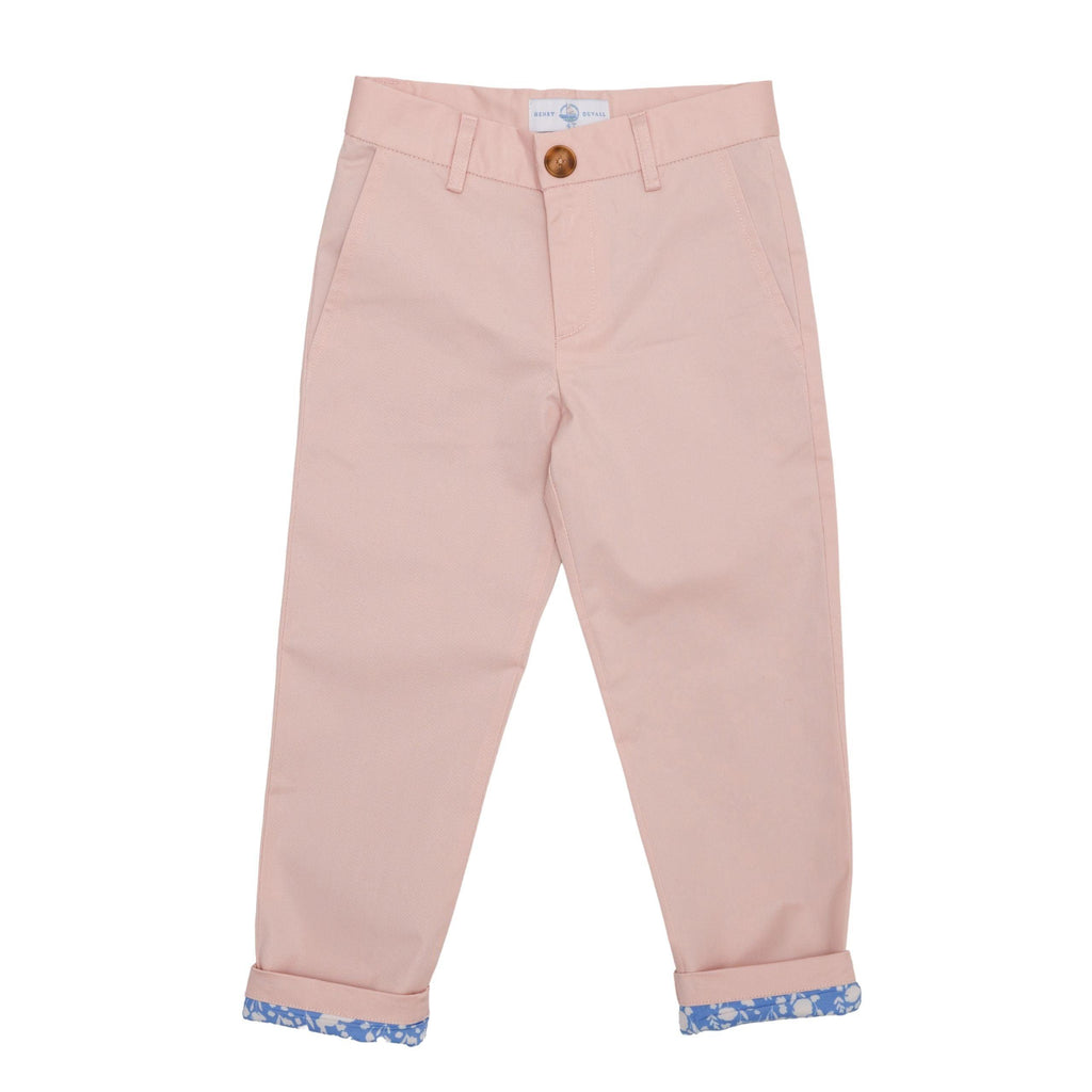 Bradford Trousers in Pembroke Pink - Henry Duvall